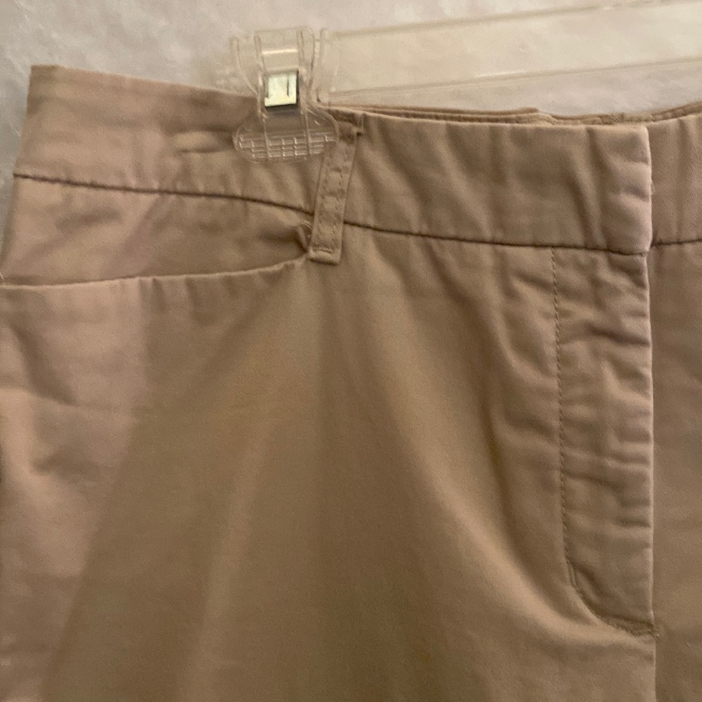 Khaki cotton pants